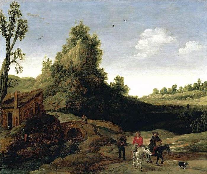 Esaias Van de Velde Landscape France oil painting art